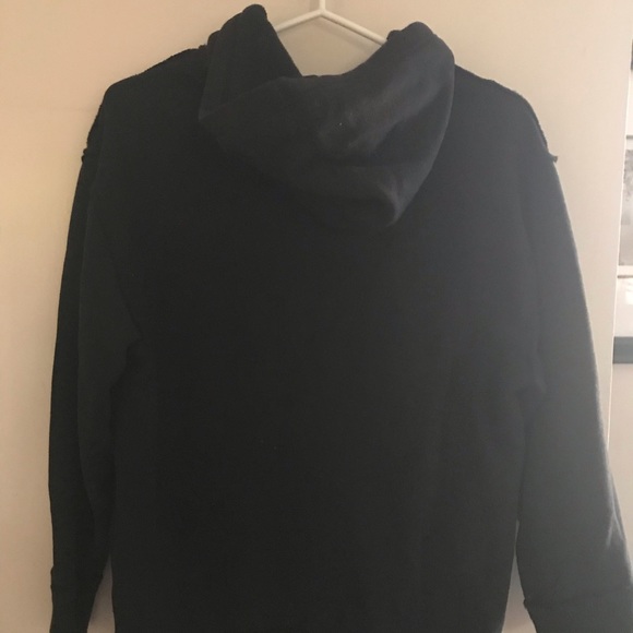 🍁NWOT Black skeleton hoodie(XL-14) - Picture 4 of 4